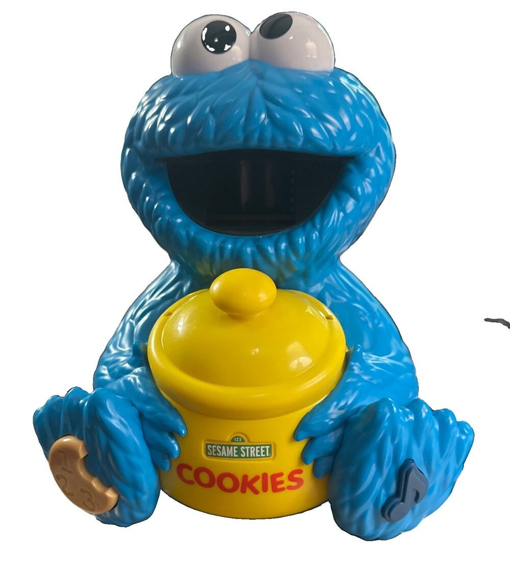 SESAME STREET Cookie Monster Counting Jar Works
